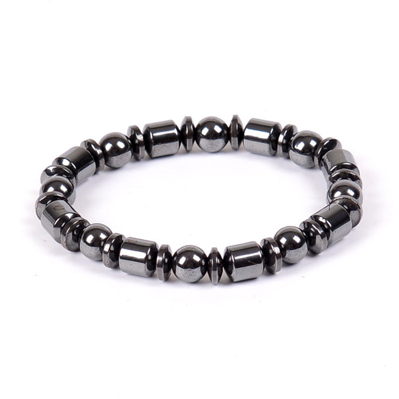 Weight Loss Magnetic Therapy Bracelet – Slimming, Pain Relief & Health Support for Men & Women | Stylish Hematite & Magnetite Design
