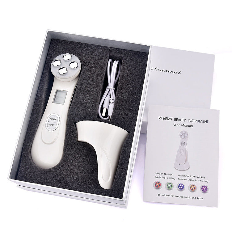 Multifunctional EMS Radio Frequency Skin Rejuvenation Device | Anti-Aging Facial Lifting Tool