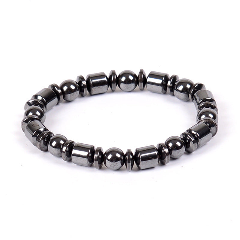 Weight Loss Magnetic Therapy Bracelet – Slimming, Pain Relief & Health Support for Men & Women | Stylish Hematite & Magnetite Design