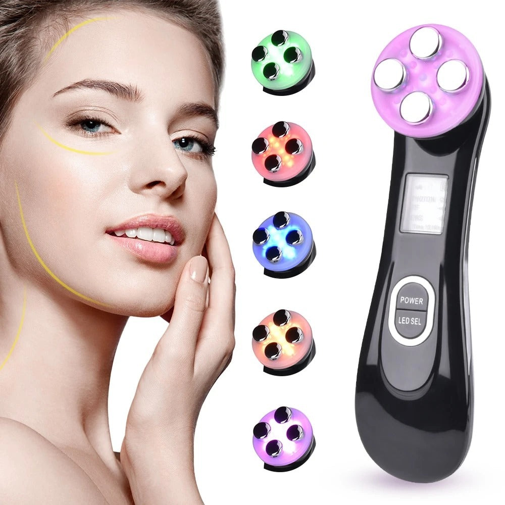 Multifunctional EMS Radio Frequency Skin Rejuvenation Device | Anti-Aging Facial Lifting Tool