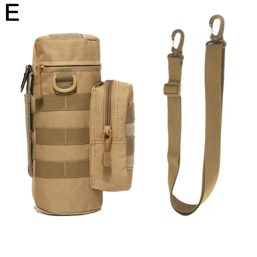 Molle Water Bottle Holder Nylon Hydration Pouch for 32 oz Hiking