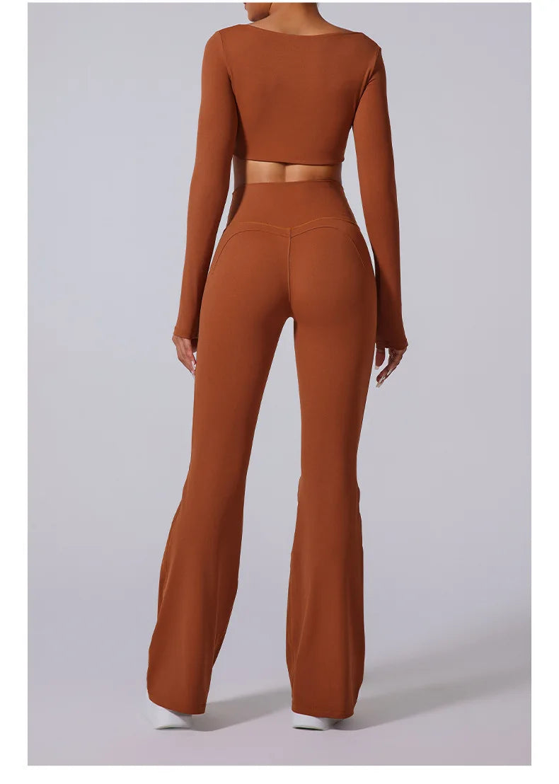 high waisted wide leg pants