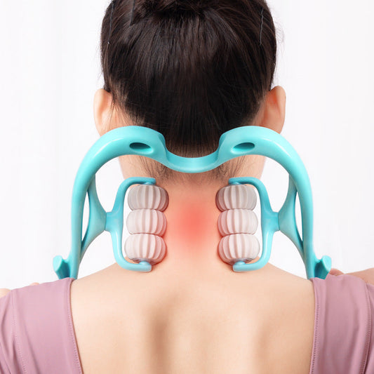 Manual Neck Massager - Jade Scraping Board for Full Body Relief