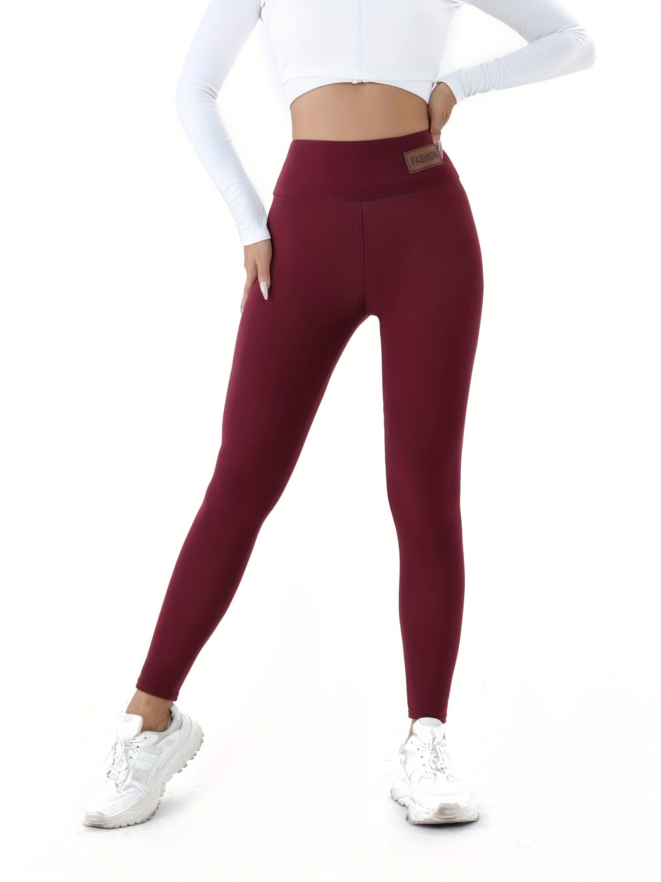 Women's Cozy Fleece-Lined High-Elasticity Leggings