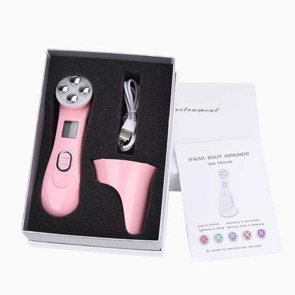 Multifunctional EMS Radio Frequency Skin Rejuvenation Device | Anti-Aging Facial Lifting Tool