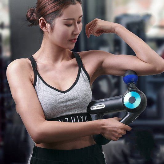 Triangle Fascia Massage Gun for Deep Tissue Massage & Slimming Therapy