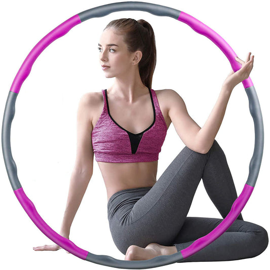 Adjustable Detachable Fitness Hoop – Customizable Exercise Ring for Home Workouts