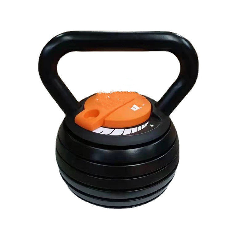 Adjustable Cast Iron Kettlebell – Customizable Weight Options for Versatile Home Fitness