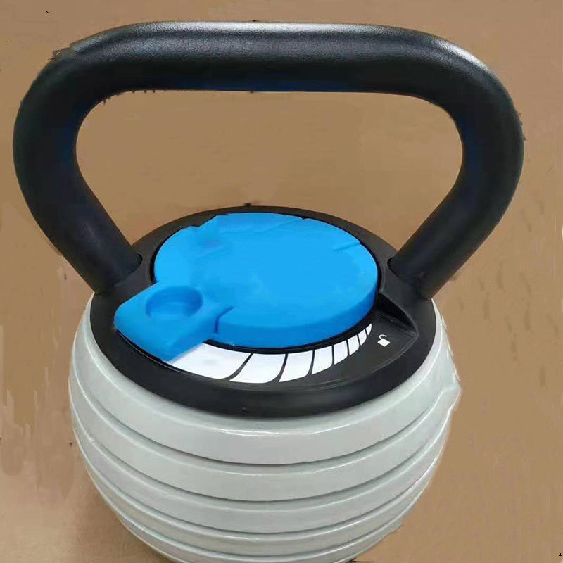 Adjustable Cast Iron Kettlebell – Customizable Weight Options for Versatile Home Fitness