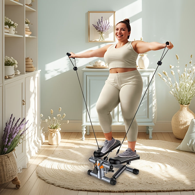 Stair Stepper with Resistance Bands