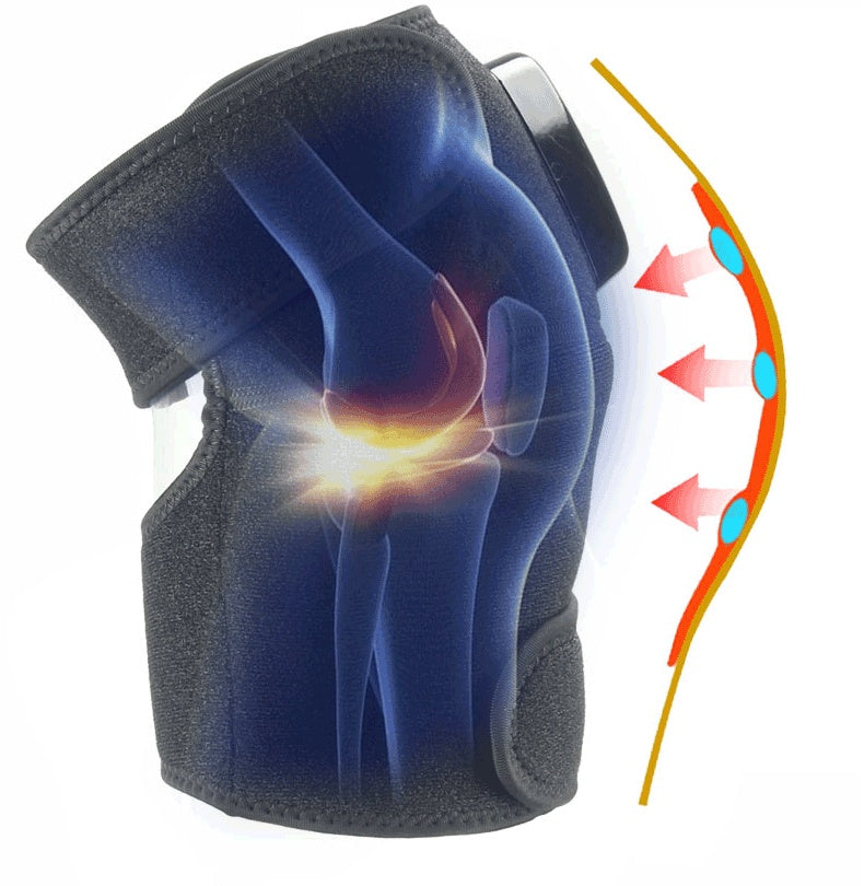 Electric Infrared Knee Massager – Vibration & Heating Therapy for Joint Pain Relief
