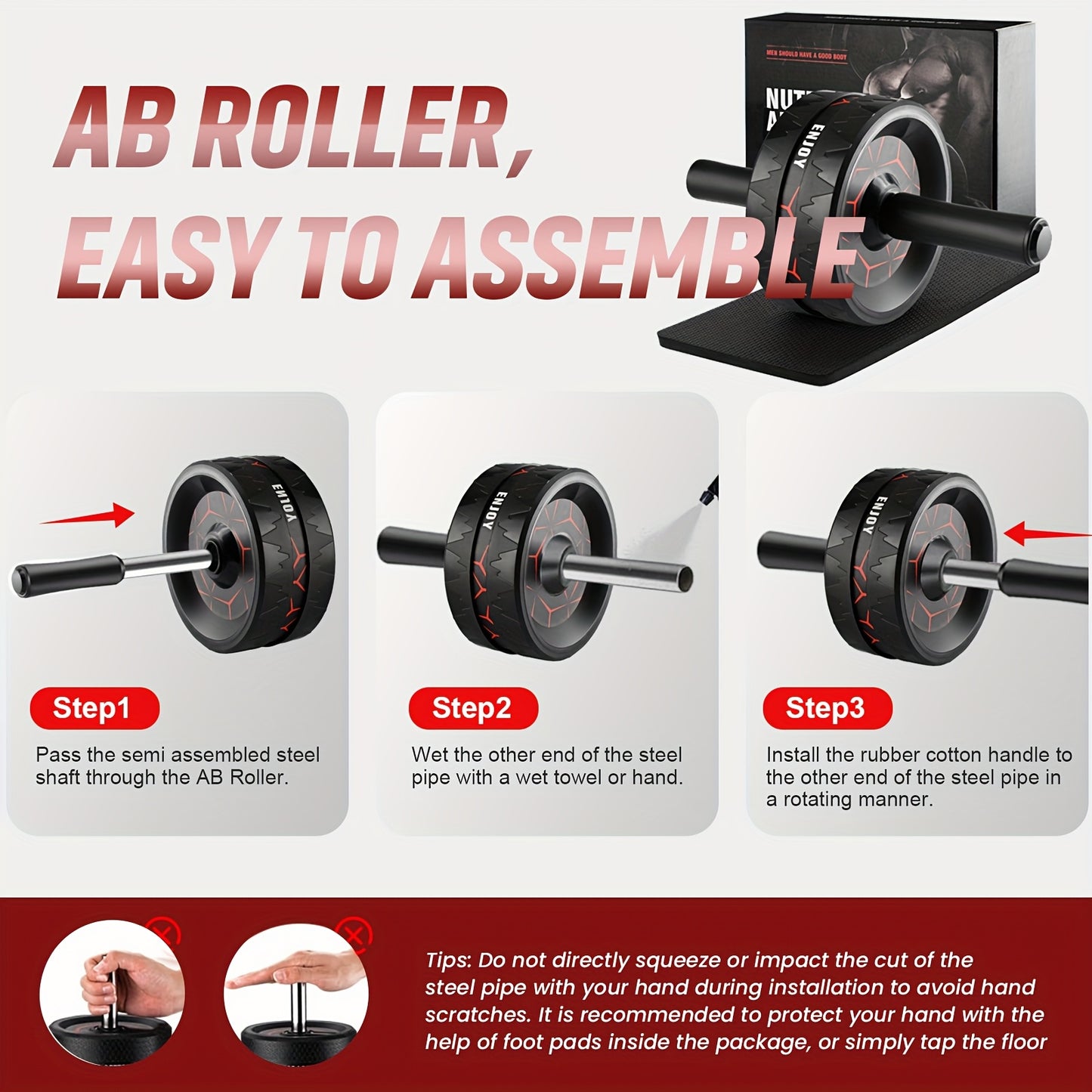 Ultimate Ab Roller Wheel for Core Strength