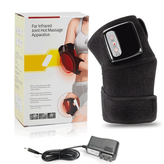 Electric Infrared Knee Massager – Vibration & Heating Therapy for Joint Pain Relief