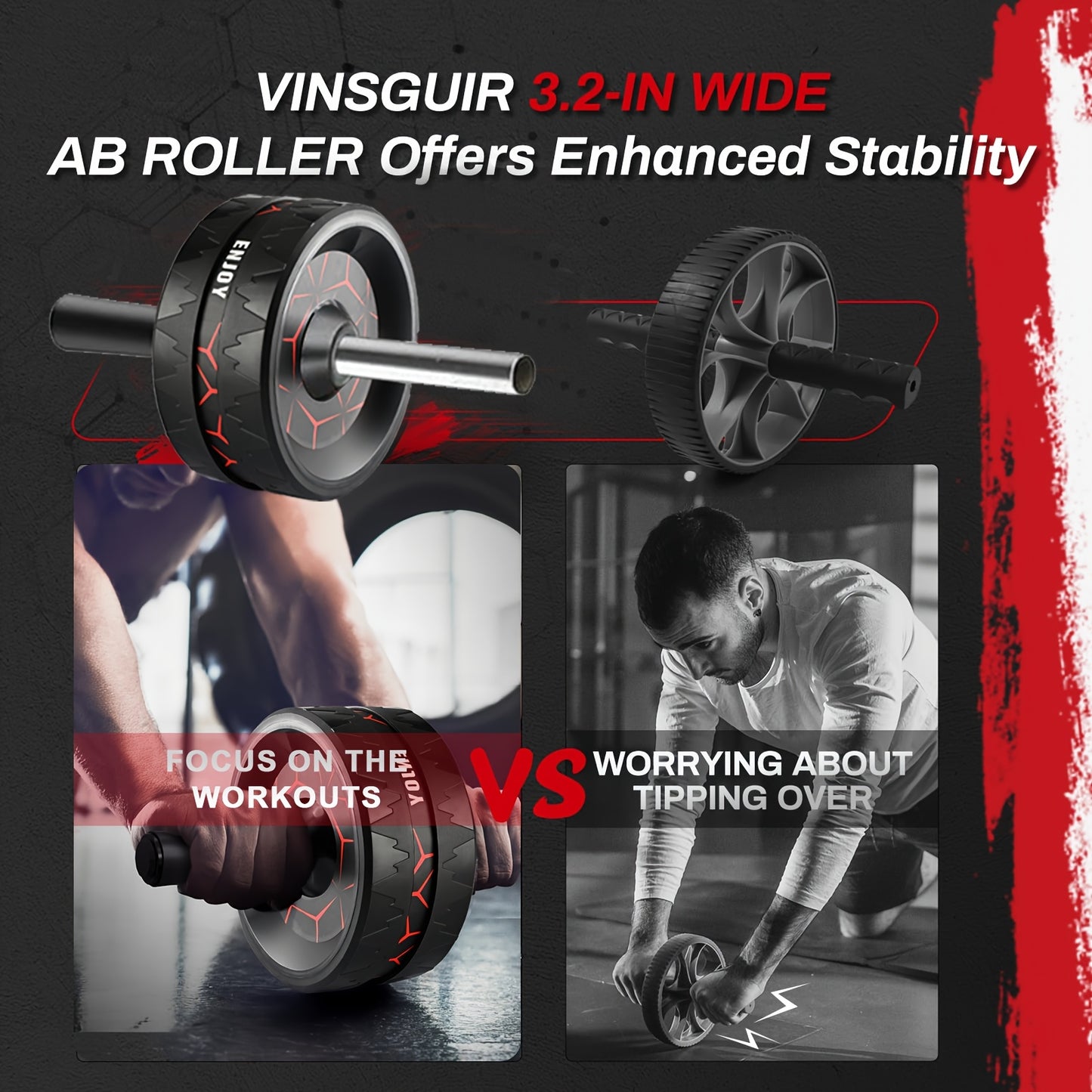 Ultimate Ab Roller Wheel for Core Strength