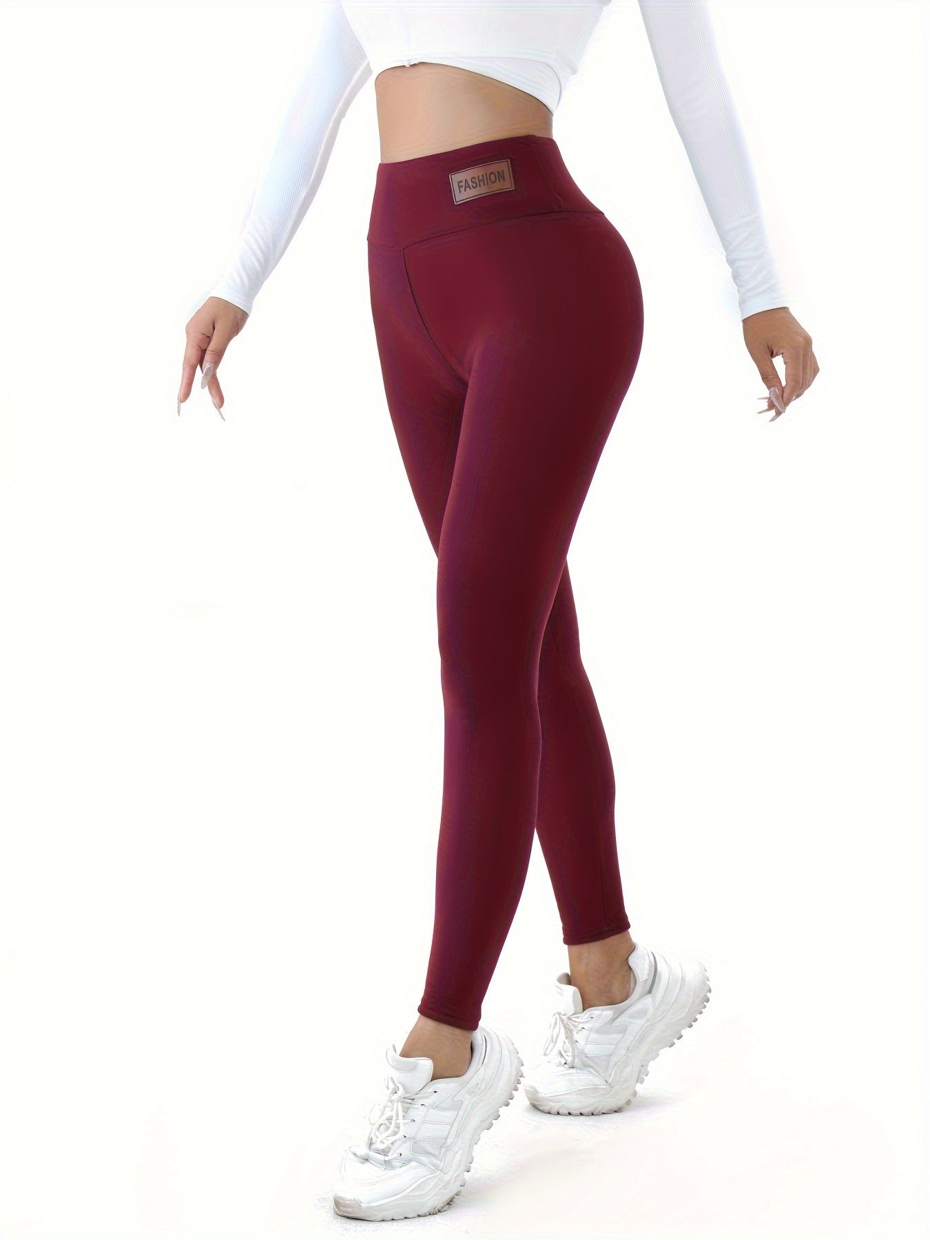 Women's Cozy Fleece-Lined High-Elasticity Leggings