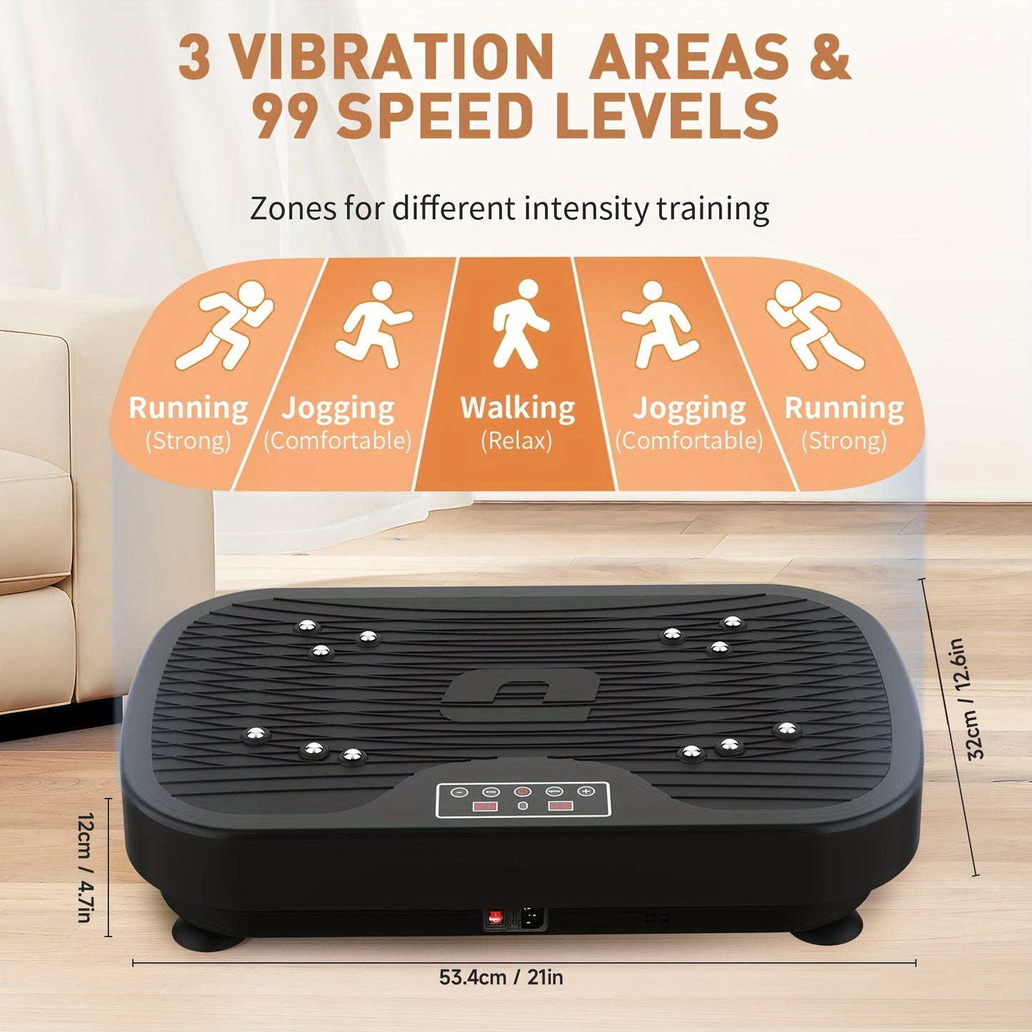 Vibration Plate with Resistance Bands