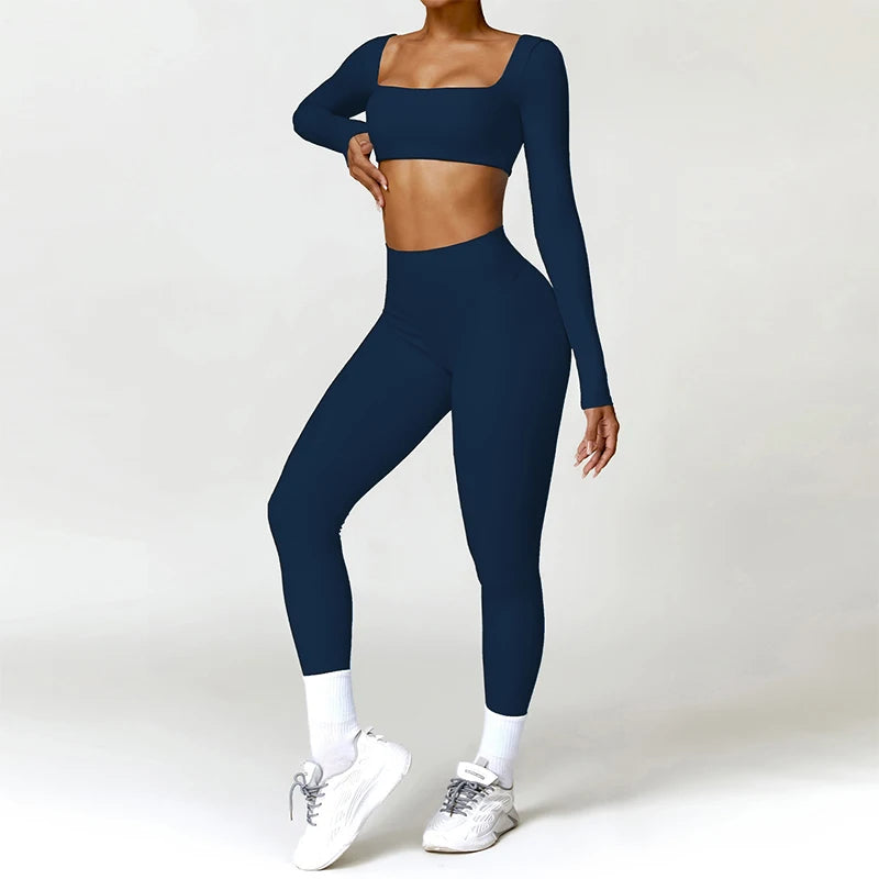 Women Yoga Suit Sports Set