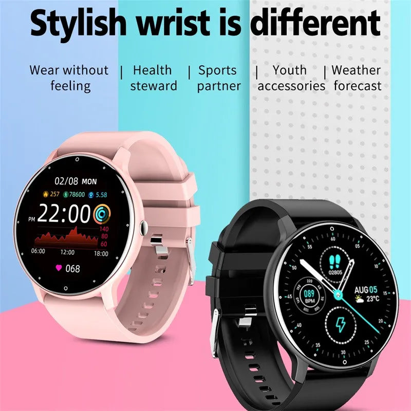 New 2024 Bluetooth Call Smart Watch Men Fitness Tracker