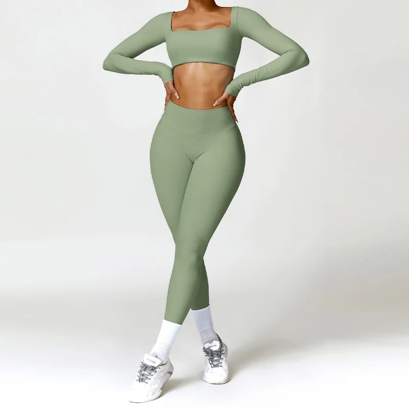 Women Yoga Suit Sports Set