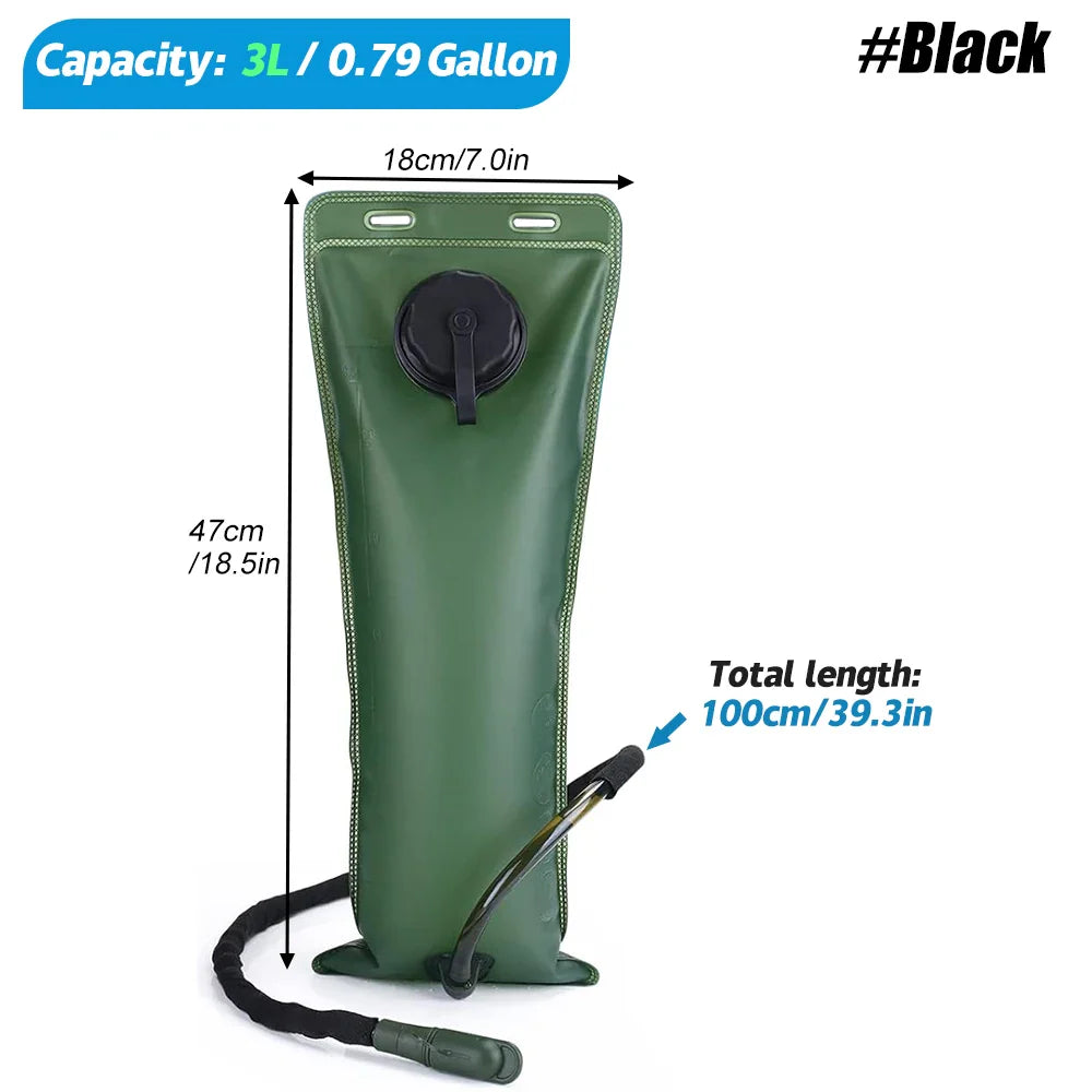 Hydration Bladder BPA-Free Water Reservoir for Hiking Camping