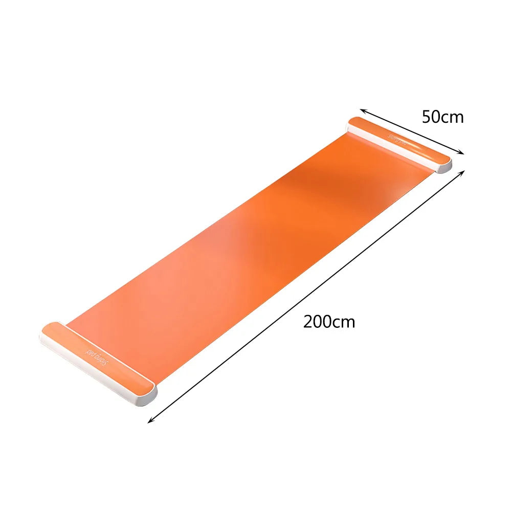 Yoga Sliding Mat Indoor Sport Fitness Glide Pilates Board