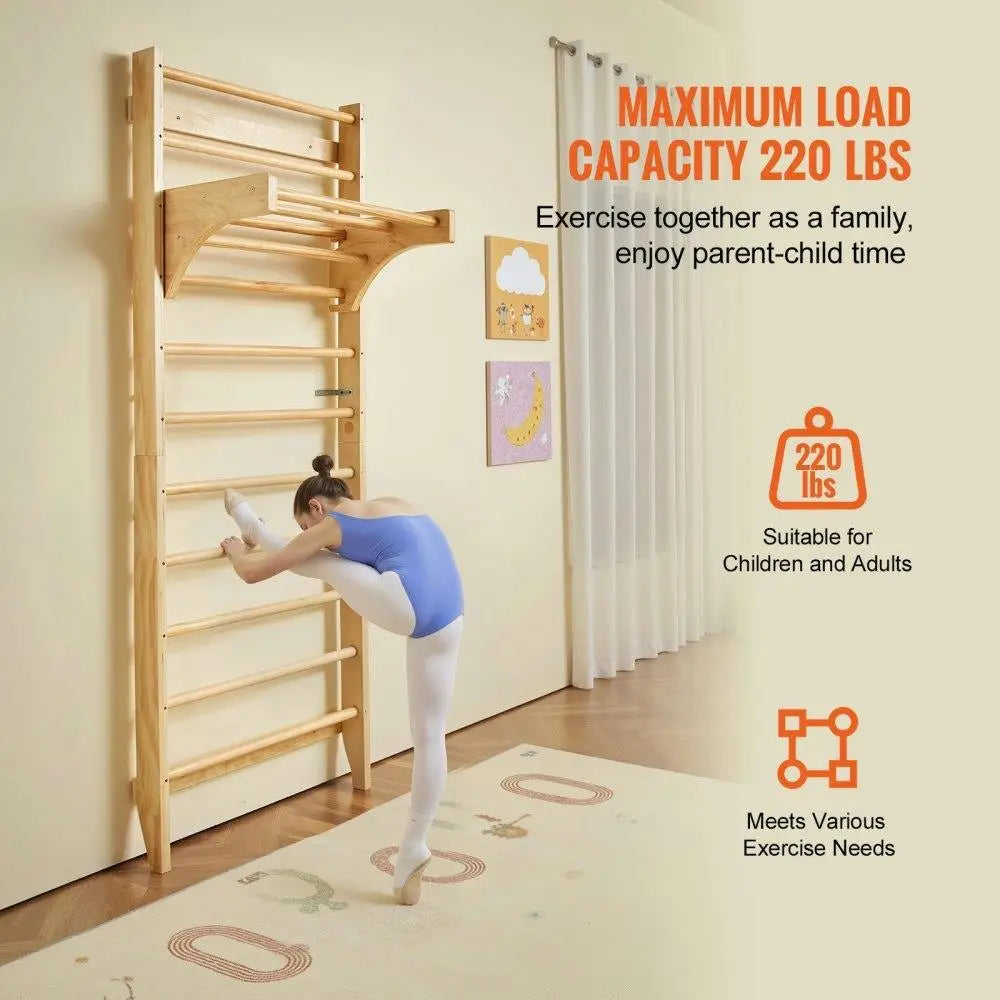 Swedish Ladder Wooden Climbing Frame