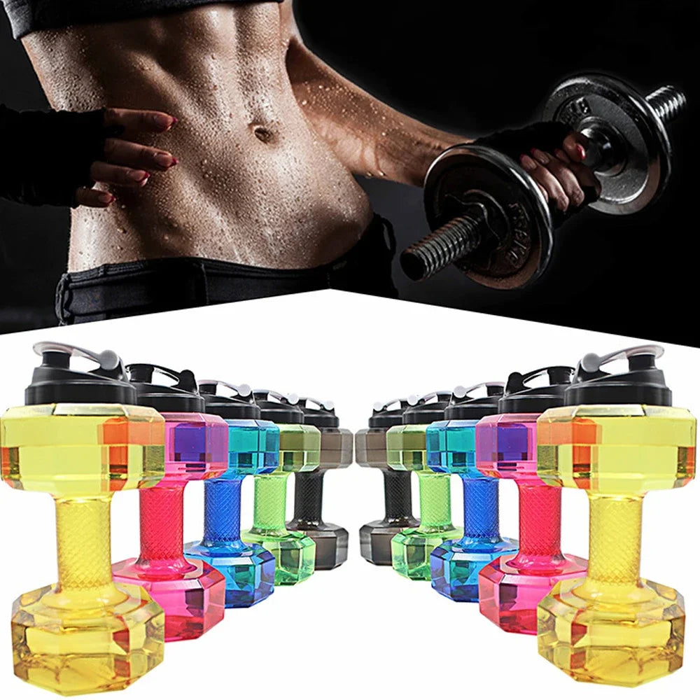 HydraFit Dumbbell Water Bottle: Stay Hydrated, Stay Fit