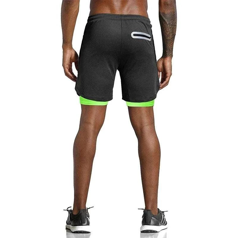 Men’s 2-in-1 Mesh Gym Shorts