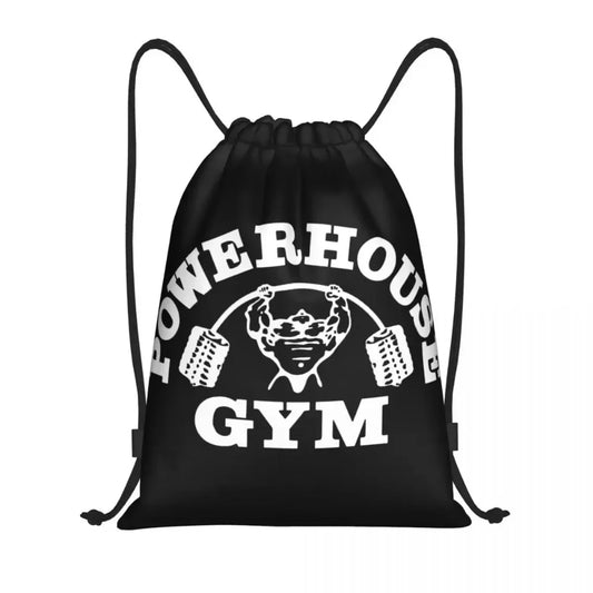 Custom Powerhouse Gym Drawstring Bag