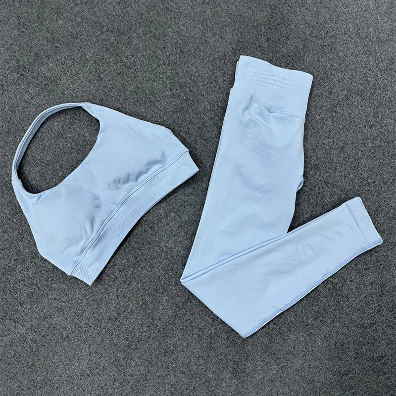 DFYNE 2-Piece Seamless Yoga Set for Women