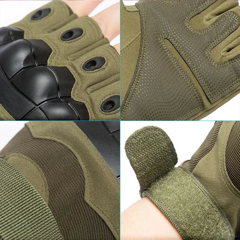 Unisex Cycling Gloves - Full & Half Finger | Outdoor Tactical Gear for Sports, Hiking & Camping - Waterproof & Durable