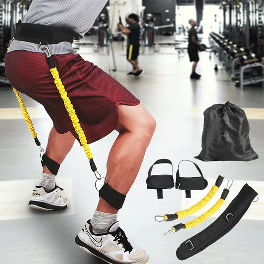 Resistance Bands for Legs with Ankle Straps, Agility & Jump Training