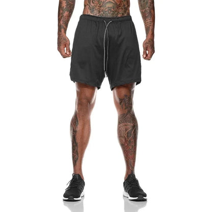 Men’s 2-in-1 Mesh Gym Shorts