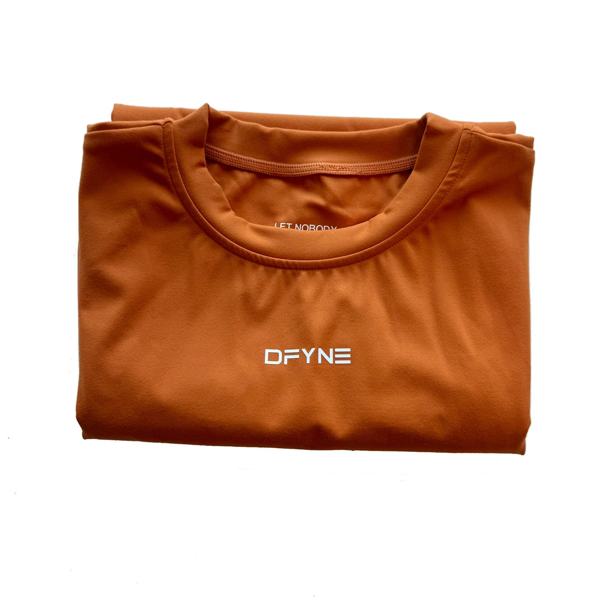 Dfyne Origin Fitted T-Shirt | Short Sleeve Yoga Top | Workout Gym Fitness Sports Tee