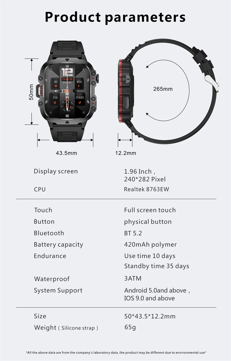 Health Monitor Smartwatch