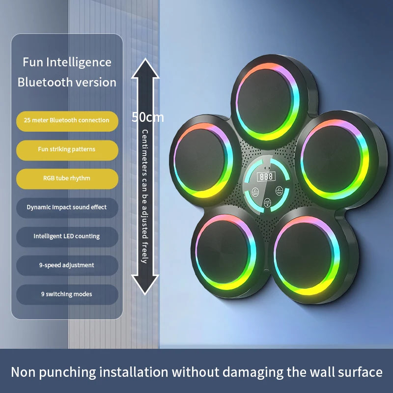 Music Boxing Machine with Bluetooth Connectivity