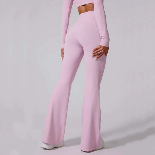 high waisted wide leg pants