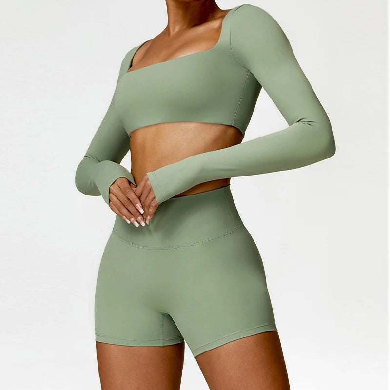 Women Yoga Suit Sports Set