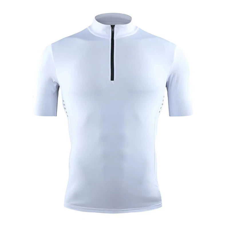 Summer Sport Shirt Quick Dry Compression Running t Shirt Men Breathable Fitness Bodybuilding Shirts Tights Top Man Gym Clothing