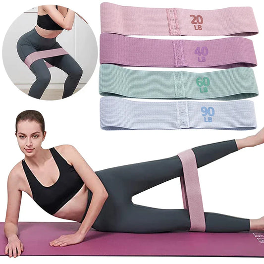 Booty Bands – Glute & Thigh Workout Resistance Bands for Home & Gym