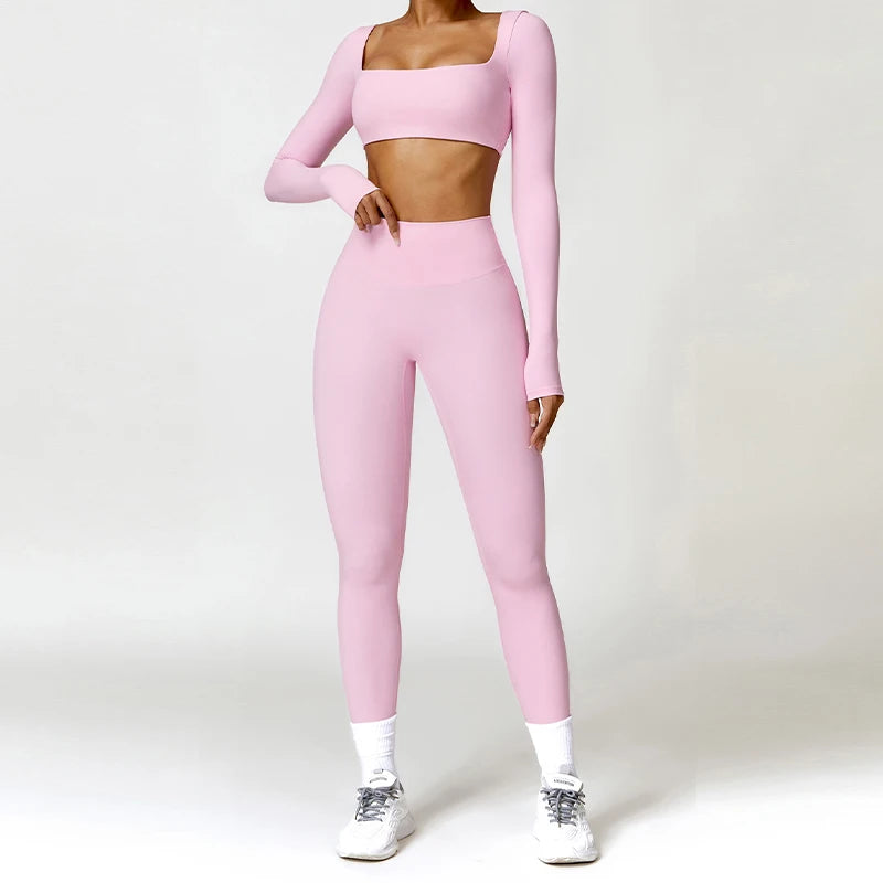 Women Yoga Suit Sports Set