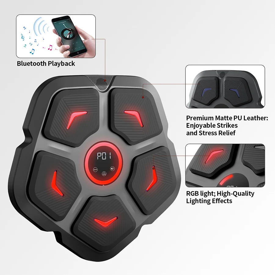 Music Boxing Machine with Bluetooth Connectivity