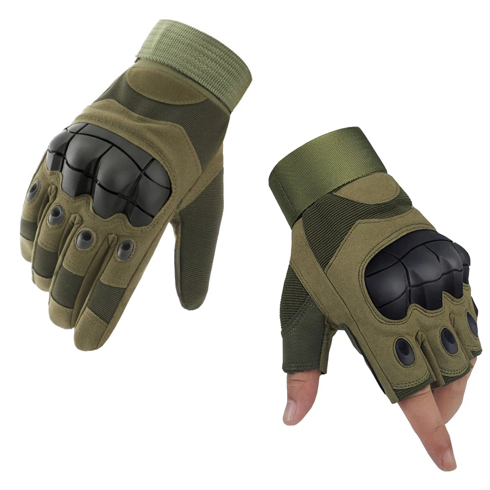Unisex Cycling Gloves - Full & Half Finger | Outdoor Tactical Gear for Sports, Hiking & Camping - Waterproof & Durable