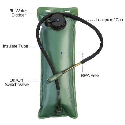 Hydration Bladder BPA-Free Water Reservoir for Hiking Camping