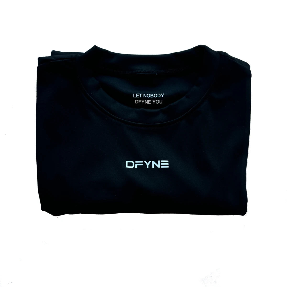 Dfyne Origin Fitted T-Shirt | Short Sleeve Yoga Top | Workout Gym Fitness Sports Tee