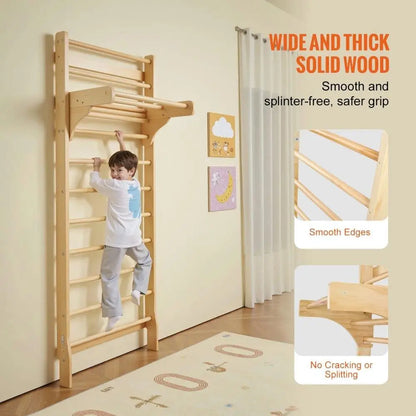 Swedish Ladder Wooden Climbing Frame