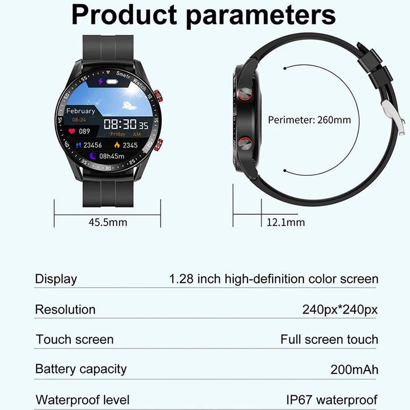 ECG+PPG Smartwatch for Men